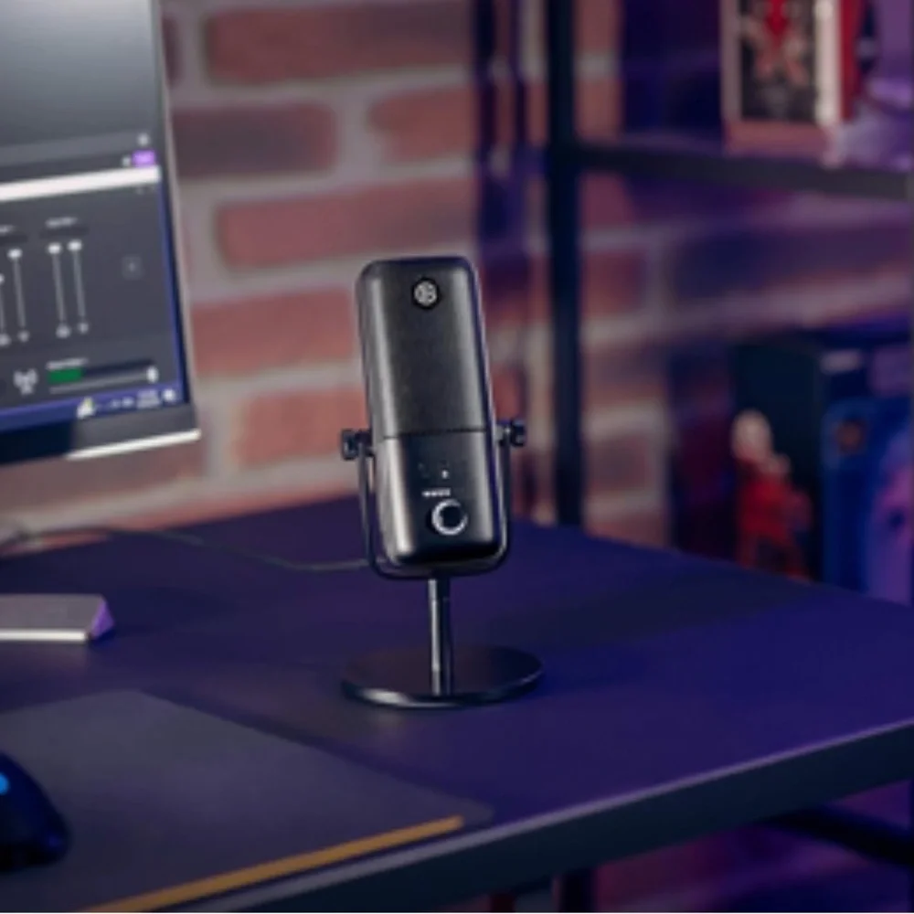 Black USB Microphone